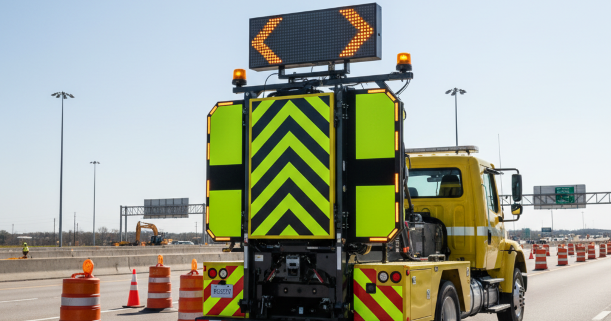 A blog banner image showing a green and yellow truck.