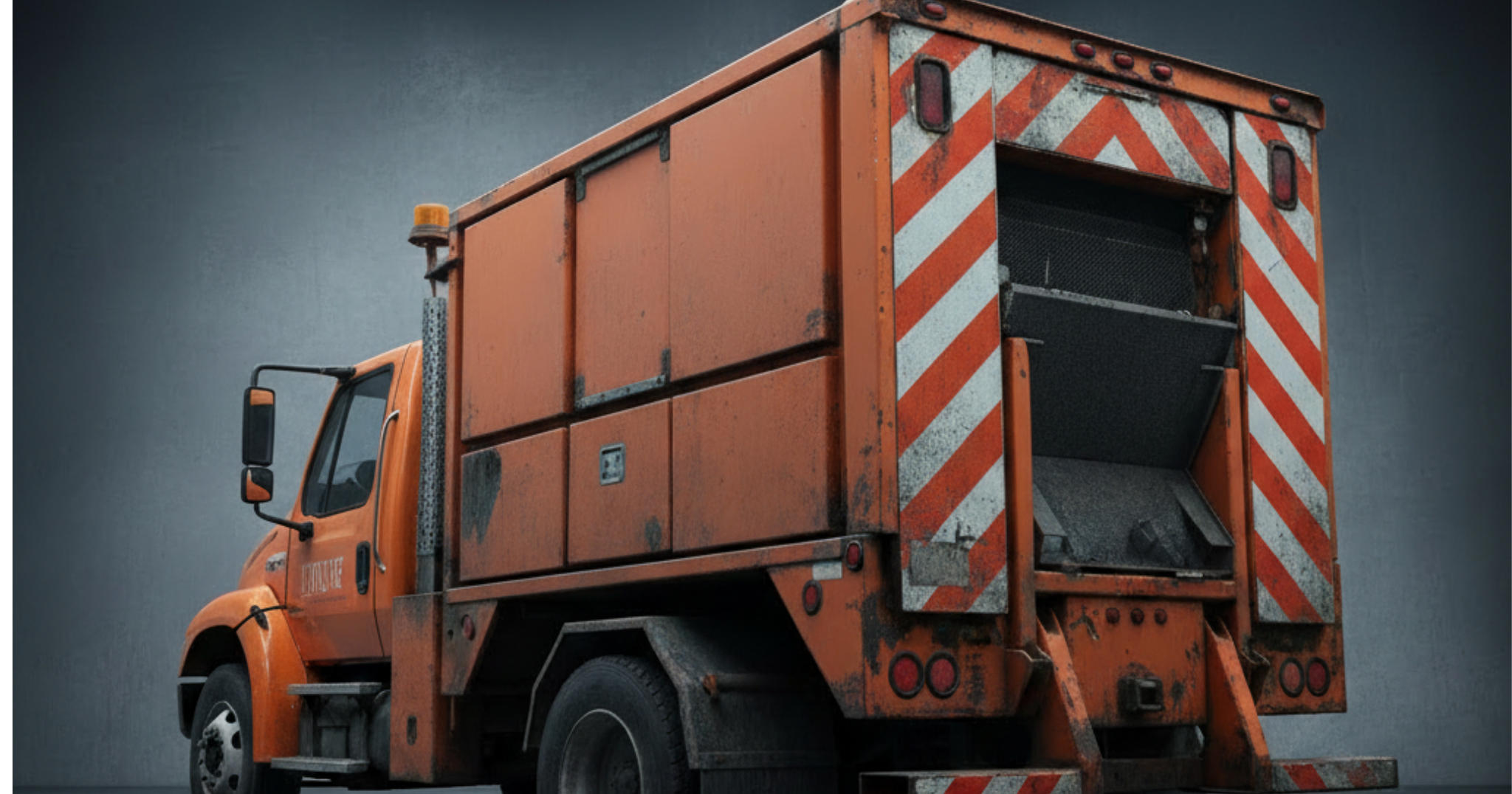 A blog banner image showing a TMA truck