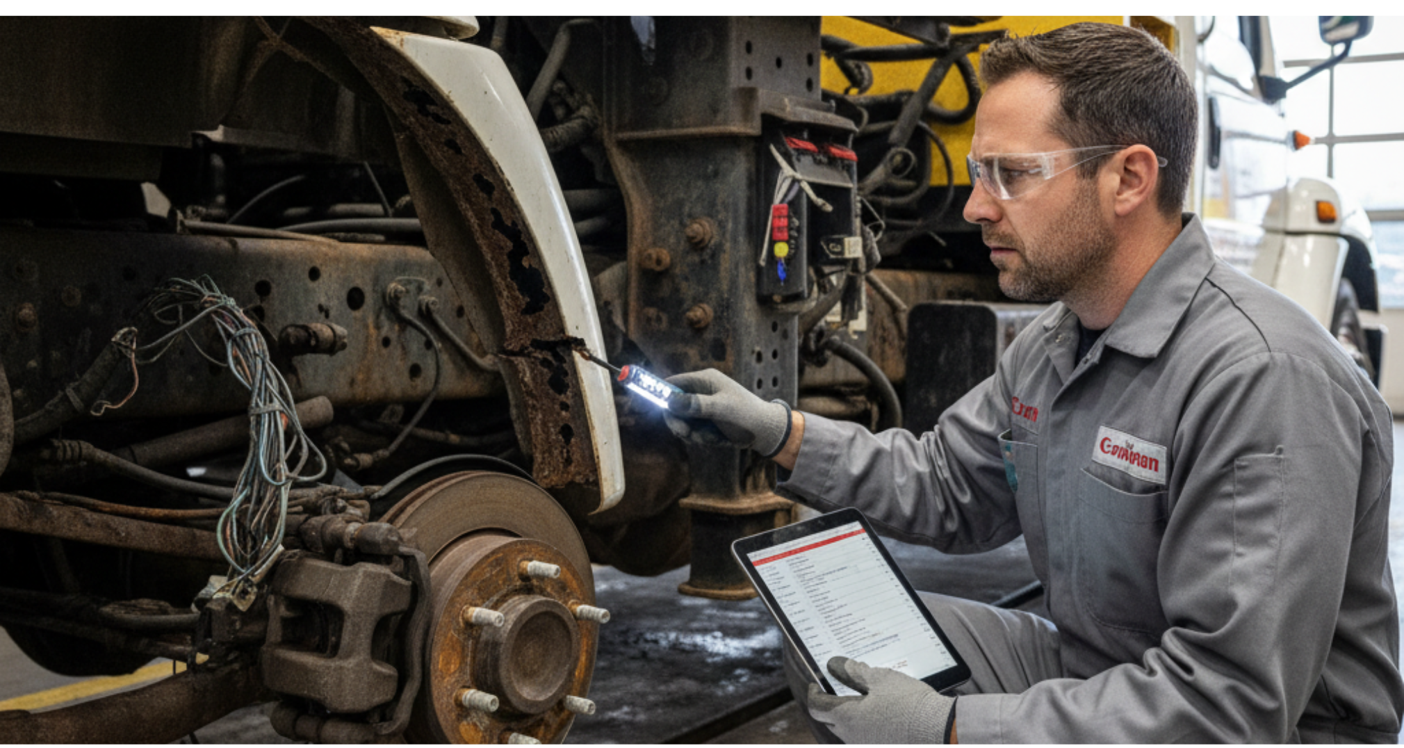 A blog banner image showing the condition of cheap TMA trucks