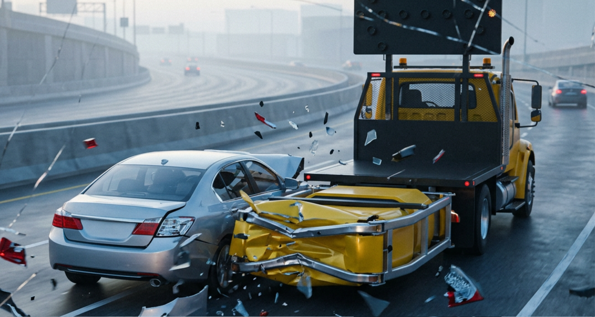 A blog banner image showing TMA truck